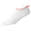 FootJoy Ladies Prodry LW PomPom Socks 4-8  White - Pink